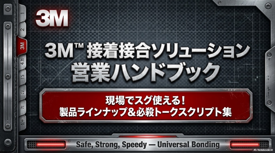 営業ハンドブックの表紙例